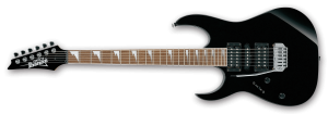 transparent black ibanez gio