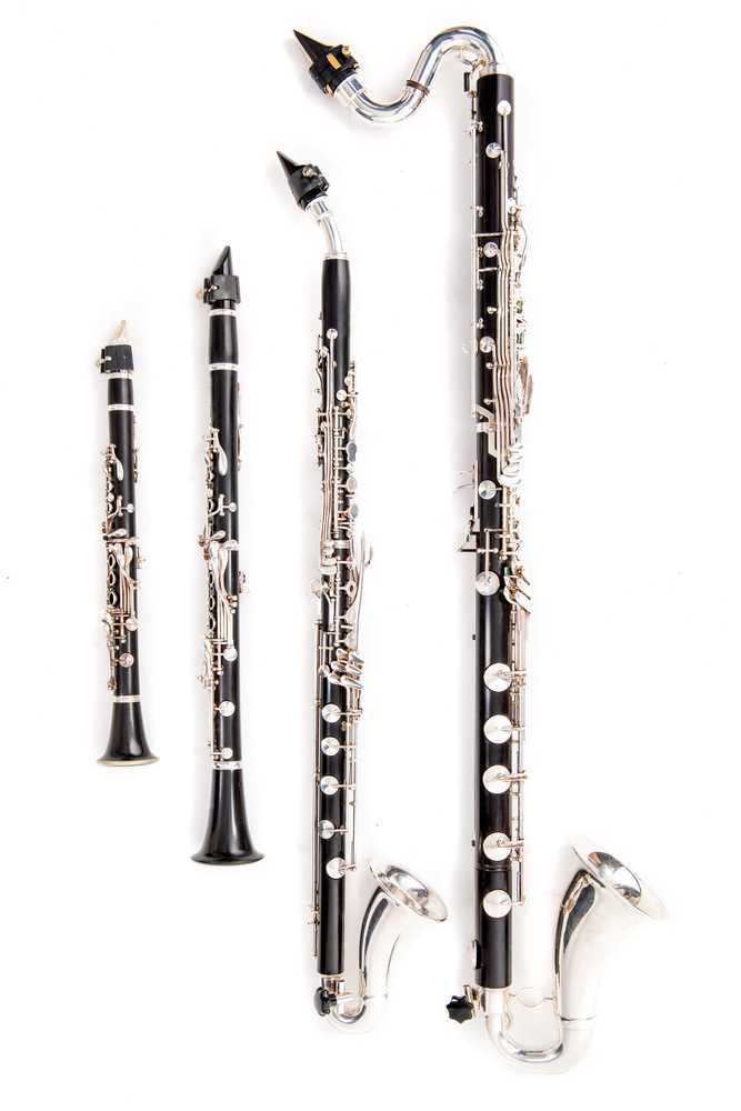 e flat on clarinet