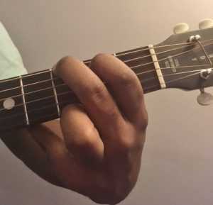 G major guitar chord frets