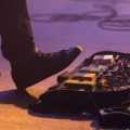 effects pedals on stage