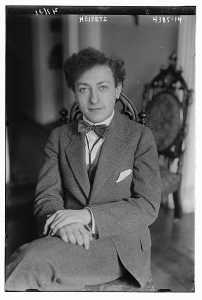 violinist Heifetz